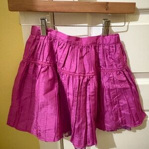 Vintage American Girl Vibrant Pink Women's Skirt - Size 7